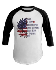 Phlebotomist Baseball Tee tile