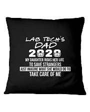Lab Tech - Laboratory Technician Square Pillowcase tile