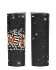 Medical Assistant - MA Glitter Tumbler tile