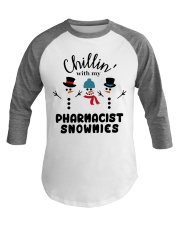 Pharmacist Christmas Baseball Tee tile