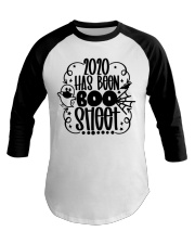 Boo Sheet Baseball Tee tile