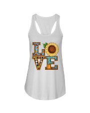 Autumn Love Graphic Ladies Flowy Tank tile