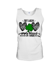 Not Lucky Simply Blessed Unisex Tank tile