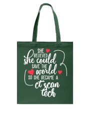 CT Scan Tech Tote Bag tile