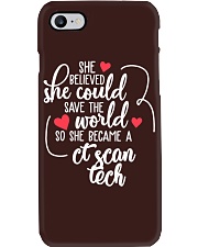CT Scan Tech Phone Case tile