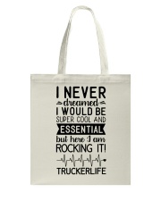 Trucker Life Tote Bag tile