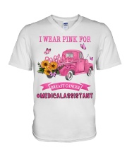 Medical Assistant - MA V-Neck T-Shirt tile
