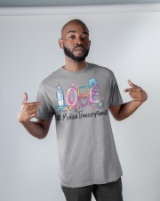 Medical Transcriptionist Classic T-Shirt apparel-classic-tshirt-lifestyle-front-32