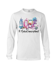 Medical Transcriptionist Long Sleeve Tee tile