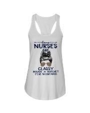 Nurse Ladies Flowy Tank tile