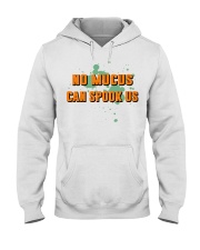 No mucus can spook us Hooded Sweatshirt tile