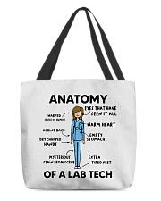 Lab Tech - Laboratory Technician All-Over Tote tile