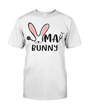 Medical Assistant - MA Bunny Easter Classic T-Shirt front
