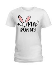 Medical Assistant - MA Bunny Easter Ladies T-Shirt tile