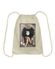 African American Portrait Poster 3 Drawstring Bag tile