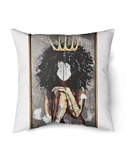 African American Portrait Poster 3 Indoor Pillow tile