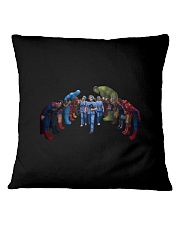 Covid Doctor Nurse Superheroes Square Pillowcase tile