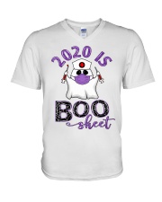 Boo Sheet V-Neck T-Shirt tile