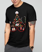 Christmas tree stethoscope Classic T-Shirt apparel-classic-tshirt-lifestyle-front-165