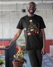 Christmas tree stethoscope Classic T-Shirt apparel-classic-tshirt-lifestyle-front-34