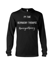 Respiratory Therapist Long Sleeve Tee tile