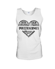 Phlebotomist Unisex Tank tile