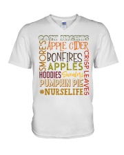 Nurse V-Neck T-Shirt tile