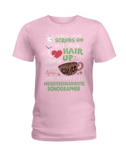 Registered Diagnostic Sonographer Ladies T-Shirt tile