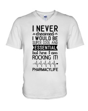 Pharmacy Life V-Neck T-Shirt tile