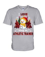 Athletic Trainer V-Neck T-Shirt tile