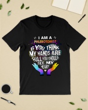 Phlebotomist Classic T-Shirt lifestyle-mens-crewneck-front-19