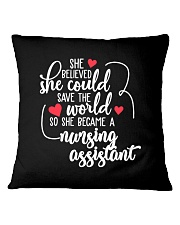 Nursing Assistant Square Pillowcase tile