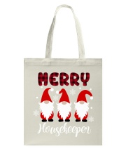 Housekeeper Christmas Tote Bag tile