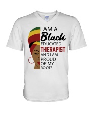Therapist V-Neck T-Shirt tile