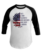 Therapist Baseball Tee tile