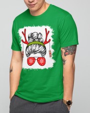 Messy Bun Christmas Classic T-Shirt apparel-classic-tshirt-lifestyle-front-165