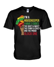 Housekeeper V-Neck T-Shirt tile