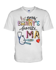Medical Assistant - MA V-Neck T-Shirt tile