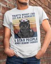 Cat Lady 2 Classic T-Shirt apparel-classic-tshirt-lifestyle-26