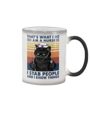 Cat Lady 2 Color Changing Mug tile