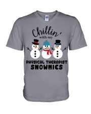 Physical Therapist - PT Christmas V-Neck T-Shirt tile