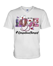 Occupational Therapist - OT V-Neck T-Shirt tile