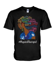 Physical Therapist - PT V-Neck T-Shirt tile
