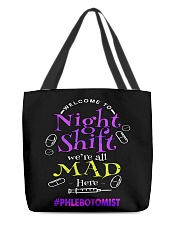 Phlebotomist All-Over Tote tile