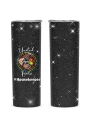 Housekeeper Glitter Tumbler tile