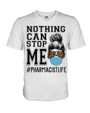 Pharmacist Life V-Neck T-Shirt tile