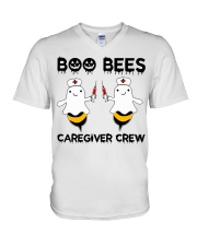 Caregiver V-Neck T-Shirt tile