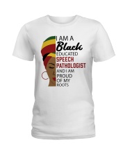 Speech Pathologist Ladies T-Shirt tile