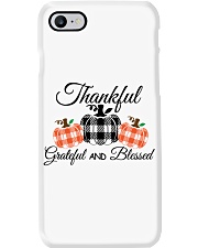 Thankful grateful and Blessed Phone Case tile