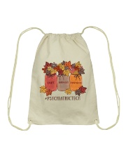 Psychiatric tech Drawstring Bag tile